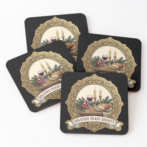 Item preview, Solstice Feast Society — Yule Victorian Crest designed and sold by TheCalmEdit.