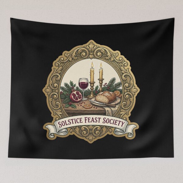Item preview, Solstice Feast Society — Yule Victorian Crest designed and sold by TheCalmEdit.