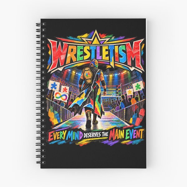 Item preview, WrestleTism: Every Mind is Main Event designed and sold by CaptainAutism12.