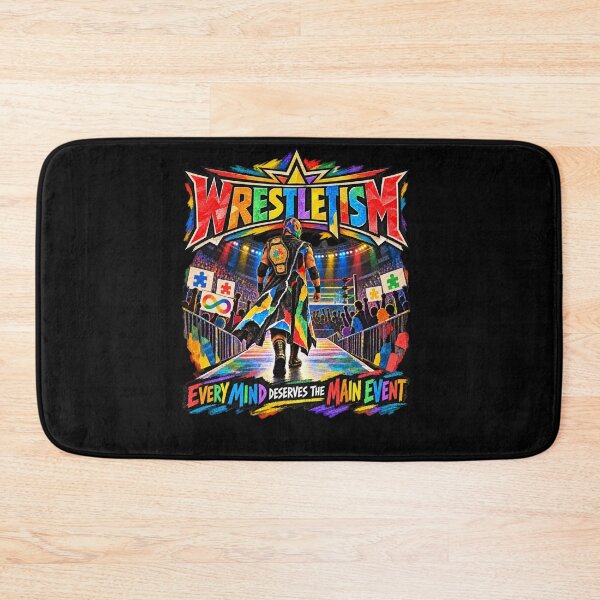 Item preview, WrestleTism: Every Mind is Main Event designed and sold by CaptainAutism12.