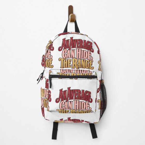 Item preview, An Average Can Hide the Range Bold Data Saying designed and sold by Bikivuno.