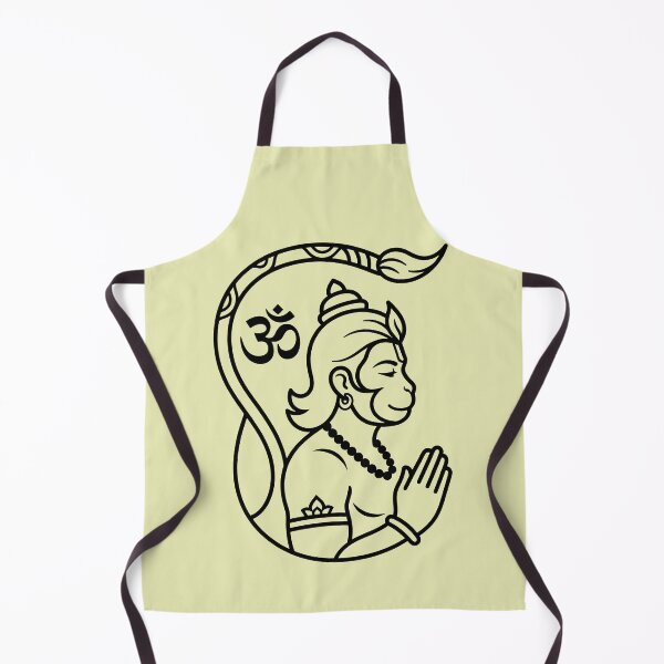 Item preview, Lord Hanuman Devotional Line Art designed and sold by hutofdesigns.