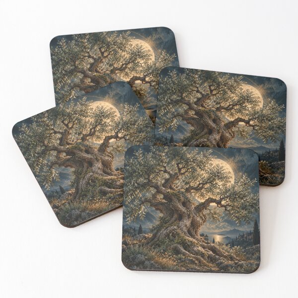 Item preview, Mystical Power Tree – Olive Tree | Dark Mystic designed and sold by Kraftbaum.