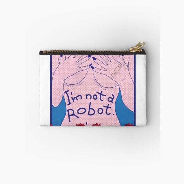 Item preview, I Am Not a Robot Rose Portrait designed and sold by Strike-A-Pose.