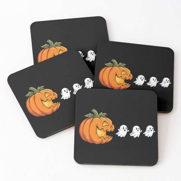 Item preview, Halloween Pumpkin Eating Ghost Funny  designed and sold by RareLavender.