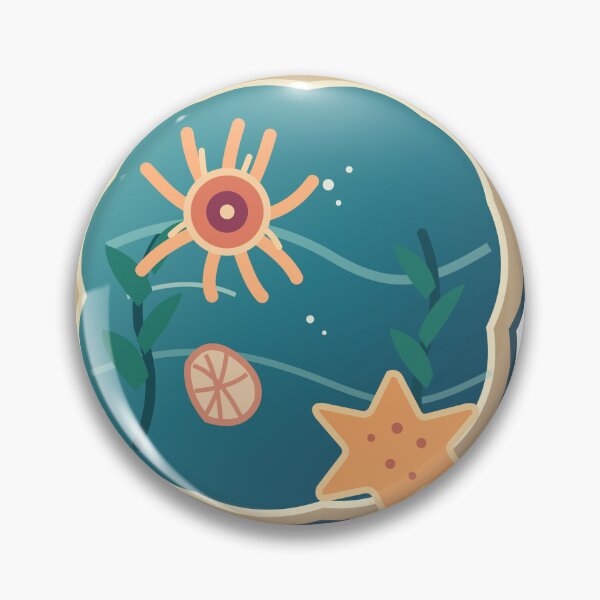 Item preview, Intertidal Window Anemone and Sea Star designed and sold by -Inkspire Studio-.