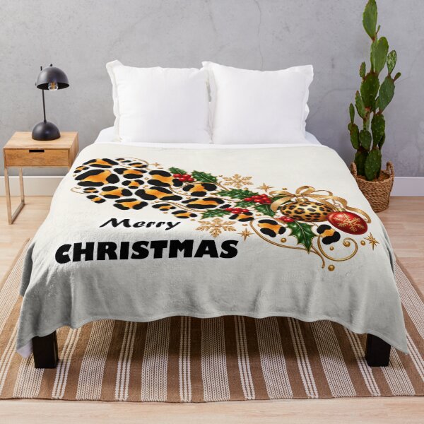 Item preview, Leopard Print and Christmas Decoration PNG designed and sold by annenambiro.