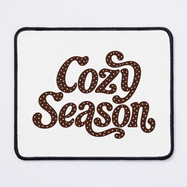 Item preview, Cozy Season Retro Typography designed and sold by ACozyChaos.
