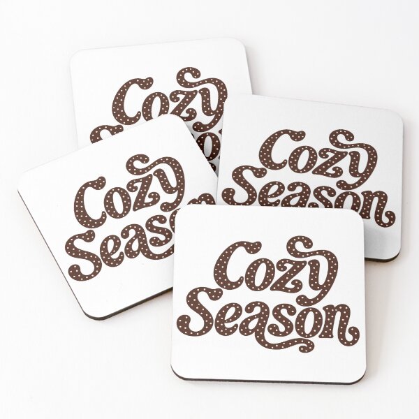 Item preview, Cozy Season Retro Typography designed and sold by ACozyChaos.