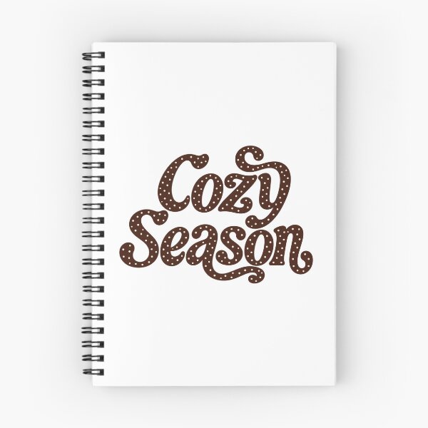 Item preview, Cozy Season Retro Typography designed and sold by ACozyChaos.