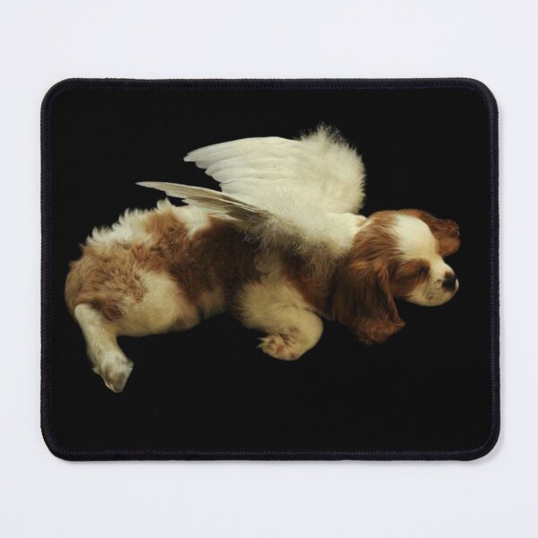 Item preview, cute angel dog designed and sold by angelicfemme.