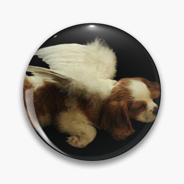 Item preview, cute angel dog designed and sold by angelicfemme.
