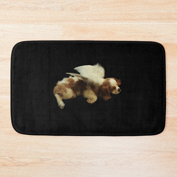 Item preview, cute angel dog designed and sold by angelicfemme.