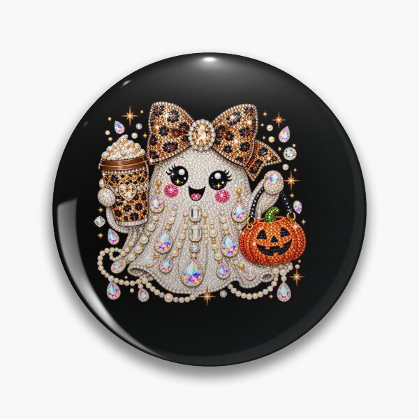Item preview, Bling Print On Ghost Halloween designed and sold by 68MadagascarZoo.