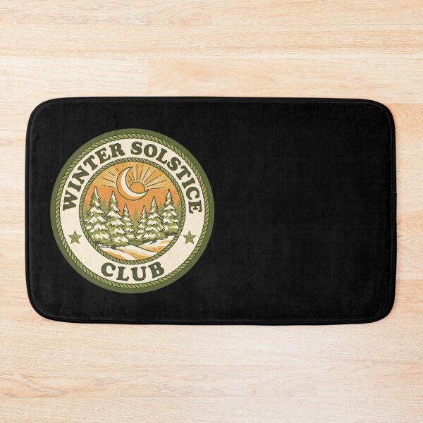 Item preview, Winter Solstice Club — Retro 70s Yule Badge designed and sold by TheCalmEdit.
