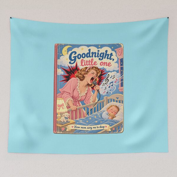 Item preview, Goodnight Little One - Funny Metal Mom Lullaby designed and sold by LottiesLuck.