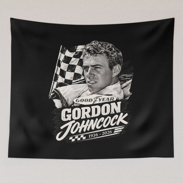 Item preview, Gordon Johncock Tribute designed and sold by DogWorldArt.