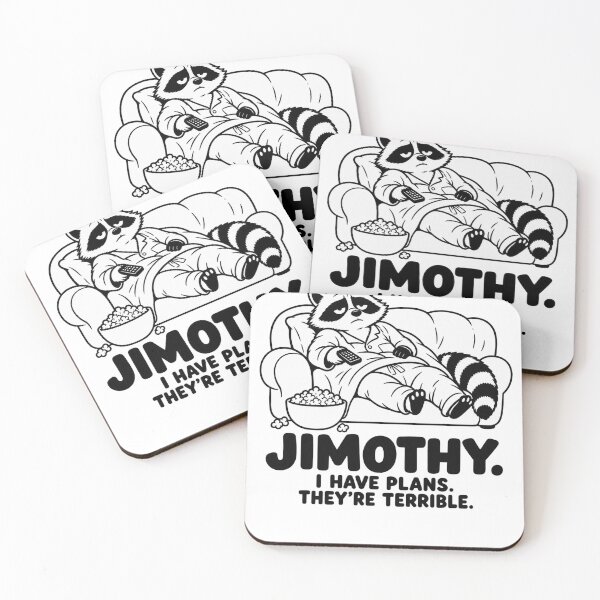Item preview, Jimothy Raccoon lazy meme designed and sold by ViolettaGlass.