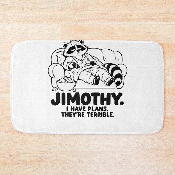 Item preview, Jimothy Raccoon lazy meme designed and sold by ViolettaGlass.