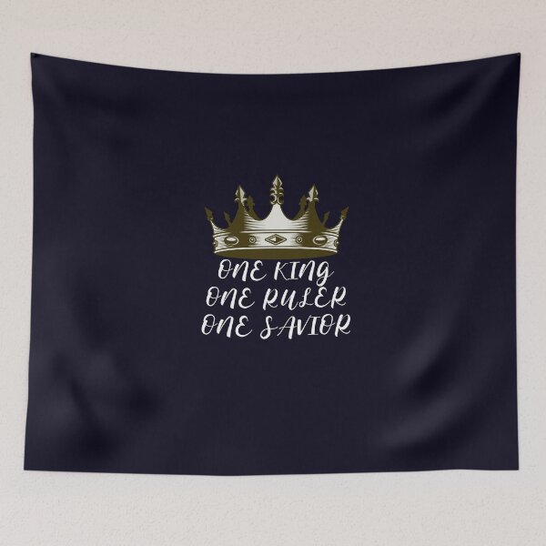 Item preview, ONE KING, ONE RULER, ONE SAVIOR CHRISTIAN APPAREL designed and sold by VFamDesigns.