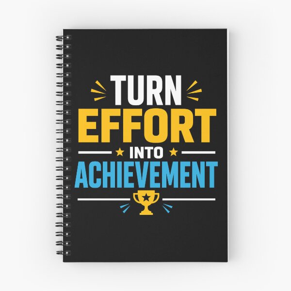 Item preview, Turn Effort Into Achievement Motivational Success Mindset designed and sold by rejowan-arts.
