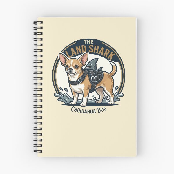 Item preview, The Land Shark – Funny Chihuahua Dog Shark Design designed and sold by Vin  Zzep.
