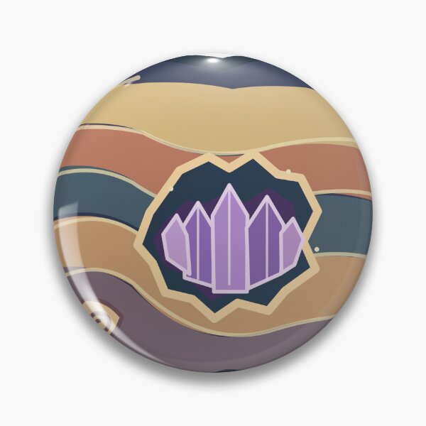 Item preview, Layered Rock Crystal Pocket Geology designed and sold by -Inkspire Studio-.