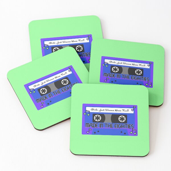 Item preview, Girls Just Wanna… (Purple on Neon Green) designed and sold by PawsitiveMum3.