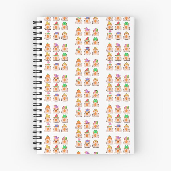 Item preview, Capybara Sticker Pack - Unbothered with Stuff on Head designed and sold by BysonDesigns.