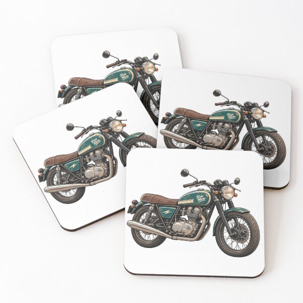 Item preview, Vintage Cafe Racer Motorcycle – Retro Motorcycle T-Shirt Design designed and sold by LarkLeaf.