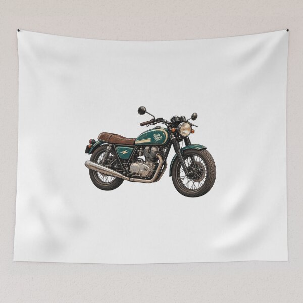 Item preview, Vintage Cafe Racer Motorcycle – Retro Motorcycle T-Shirt Design designed and sold by LarkLeaf.