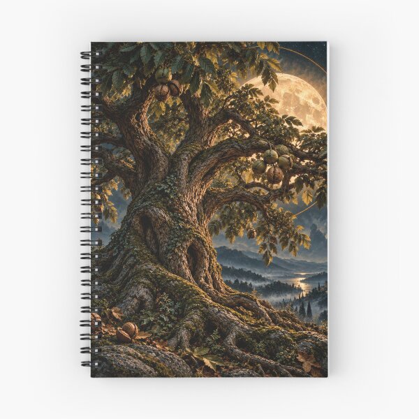 Item preview, Mystical Power Tree – Walnut Tree | Dark Mystic designed and sold by Kraftbaum.