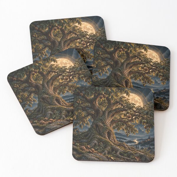 Item preview, Mystical Power Tree – Walnut Tree | Dark Mystic designed and sold by Kraftbaum.