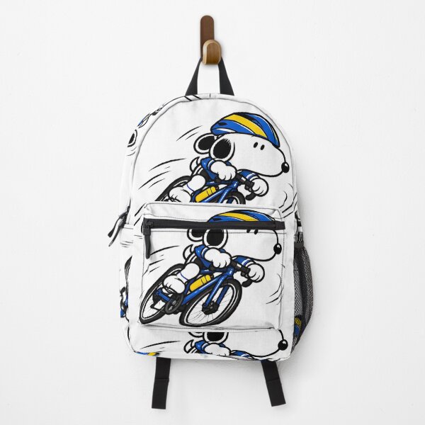 Item preview, Snoopy Cycling – Dynamic Mountain Bike Racing Action Design designed and sold by artizallart.