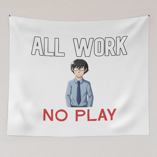 Item preview, All Work No Play Anime Office Character designed and sold by cpecana.