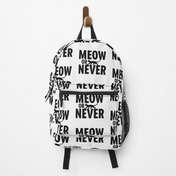 Item preview, Meow or Never designed and sold by Lovely-Cat-Shop.