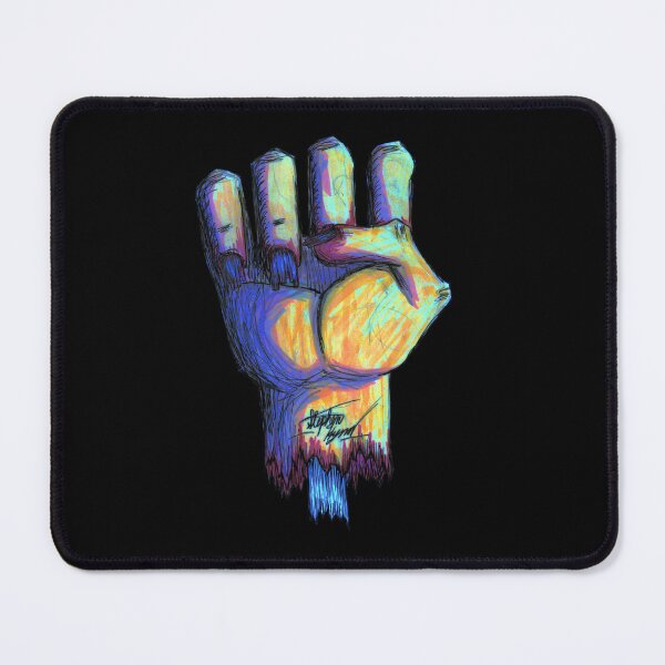 Item preview, Raised Fist Scar-E-Moji (Equalized Edition) Iridescent Horror Fist designed and sold by Grimmlar.