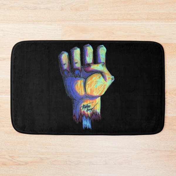Item preview, Raised Fist Scar-E-Moji (Equalized Edition) Iridescent Horror Fist designed and sold by Grimmlar.