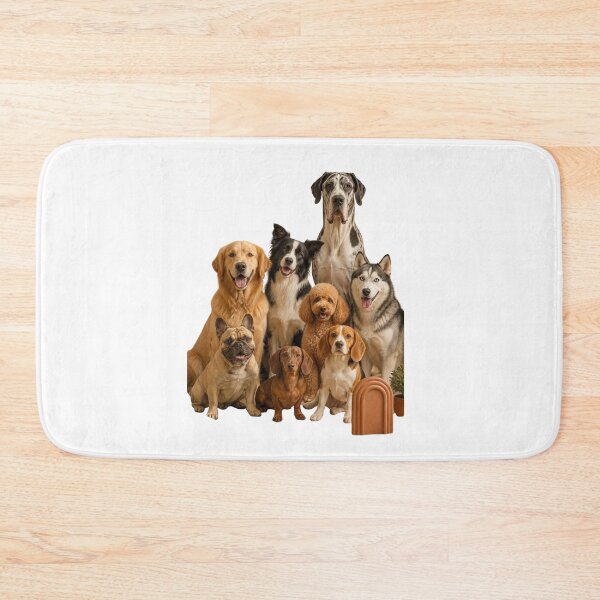 Item preview, A collective group of different dogs designed and sold by GoodPlaceToShop.