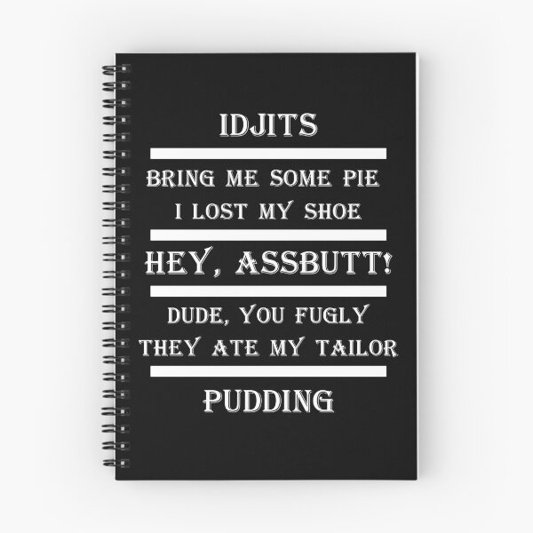 Item preview, Supernatural Quotes - Idjits, Pie, Shoe, Fugly designed and sold by OutlineArt.