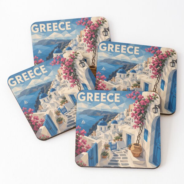 Item preview, Santorini Landscape designed and sold by Gemini-SA.