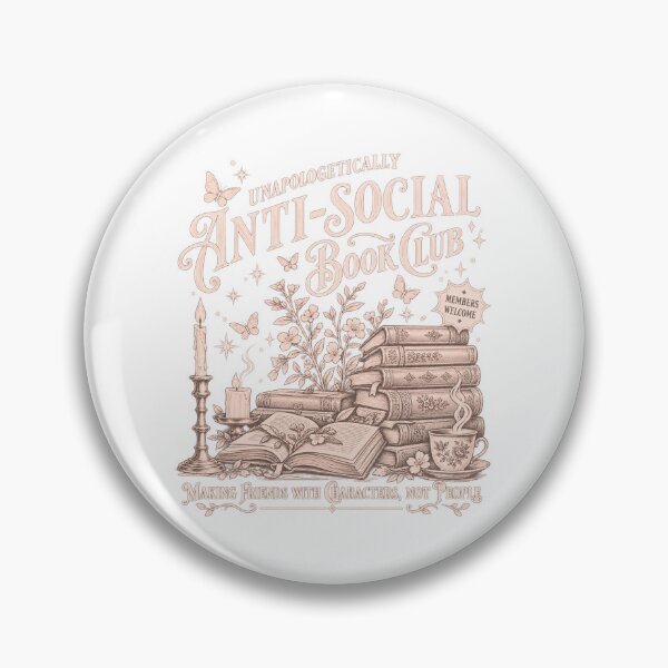 Item preview, Anti-Social Book Club Reader designed and sold by ACozyChaos.