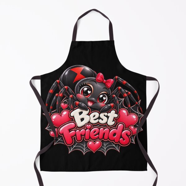 Item preview, Best Friends Black Widow – Cute Kawaii Spider Arachnid Friendship designed and sold by aventi24.