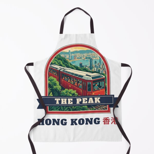 Item preview, The Peak Hong Kong Retro Hill Tram Badge designed and sold by jainaspp.