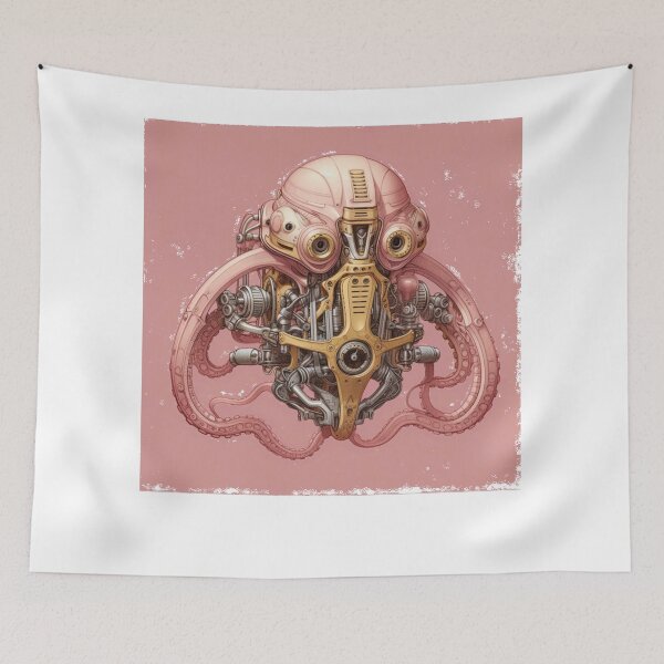 Item preview, Octopus Cyborg 3  designed and sold by Janycabreras.