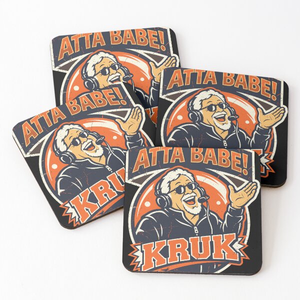 Item preview, Atta Babe Kruk Vintage Announcer Retro Comic designed and sold by Ranpict.
