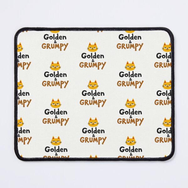 Item preview, Golden & Grumpy designed and sold by Lovely-Cat-Shop.