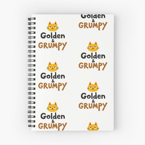 Item preview, Golden & Grumpy designed and sold by Lovely-Cat-Shop.