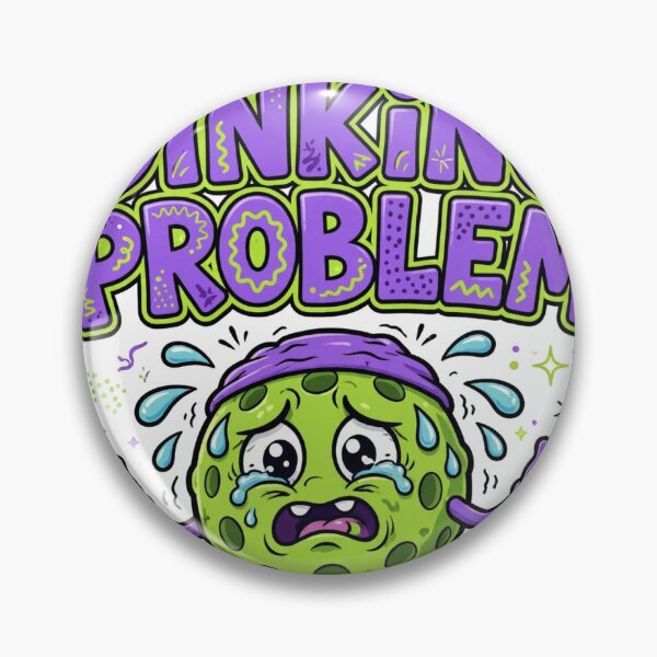 Item preview, I Have a Dinking Problem Funky Pickleball Shirt designed and sold by DripyDesigns.