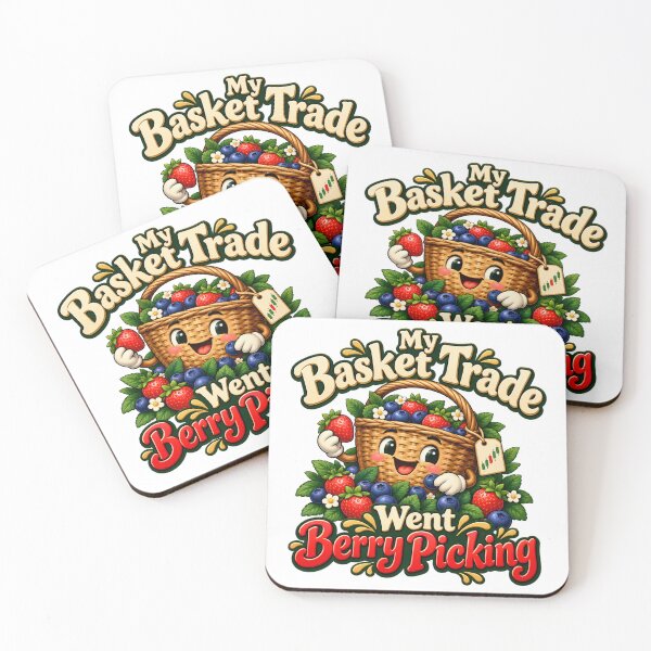 Item preview, Basket Trade Berry Picking Cute Market Cartoon designed and sold by Bikivuno.
